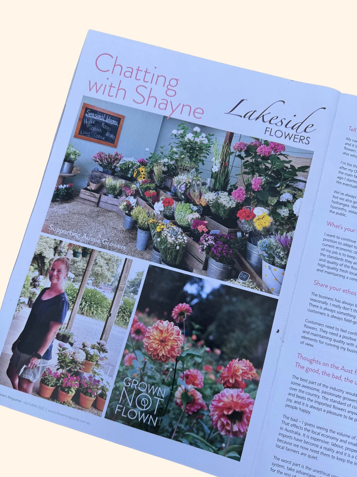 Flowers Magazine Back Issue